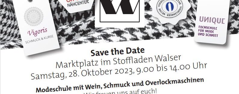 Marktplatz – Event im Stoffladen Walser