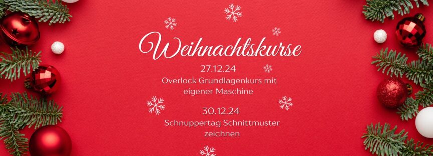 Weihnachtskurse 2024